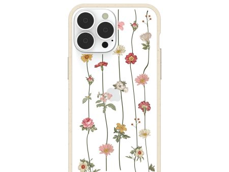 Clear Floral Vines iPhone 13 Pro Max Case With London Fog Ridge on Sale