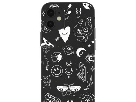 Black Contrast iPhone 12 Mini Case Hot on Sale