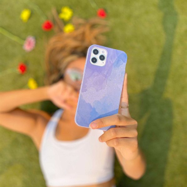 Lavender Blue Reflections Google Pixel 5 Case Online