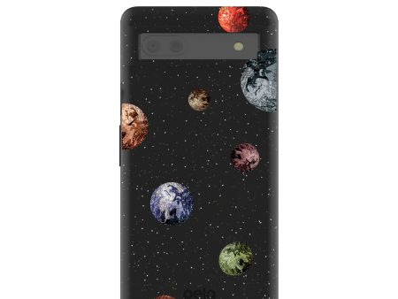 Black Deep Space Google Pixel 6a Case Fashion