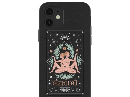 Black Gemini iPhone 12  iPhone 12 Pro Case on Sale