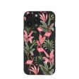 Black Flamingo Party iPhone 13 Pro Max Case For Cheap