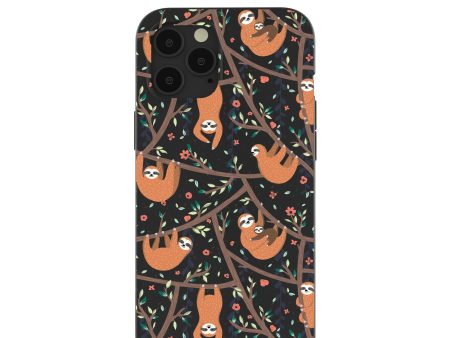 Black Jungle Sloths iPhone 12 Pro Max Case Cheap