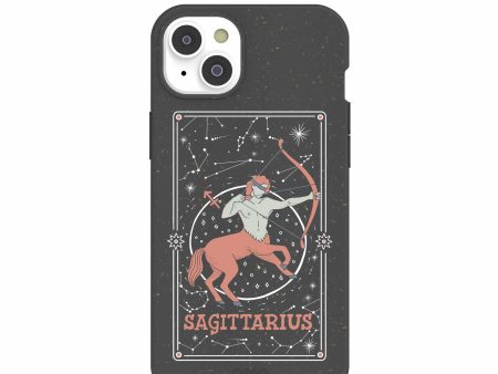 Black Sagittarius iPhone 14 Plus Case with MagSafe Module Online Hot Sale