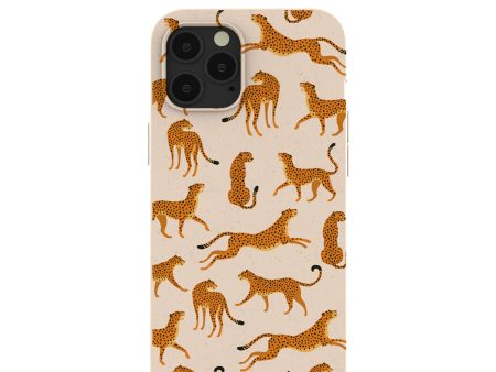 Seashell Wild Cats iPhone 12 Pro Max Case Cheap