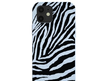 Powder Blue Zebra iPhone 12  iPhone 12 Pro Case Online