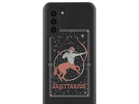 Black Sagittarius Samsung Galaxy S21 Case Online