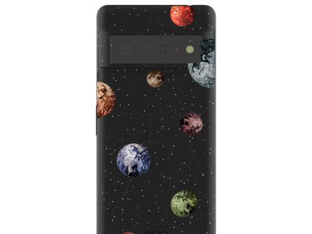 Black Deep Space Google Pixel 6 Pro Case Cheap