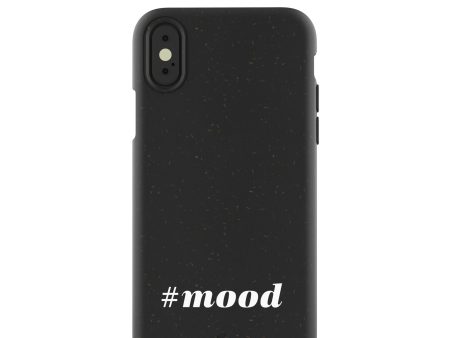 Black #mood iPhone X Case Fashion