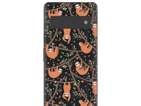 Black Jungle Sloths Google Pixel 6 Pro Case Supply