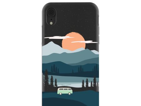 Black Digital Nomad iPhone XR Case Discount