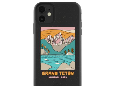 Black Grand Teton iPhone 11 Case Sale