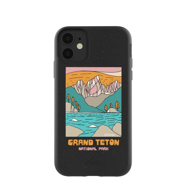 Black Grand Teton iPhone 11 Case Sale