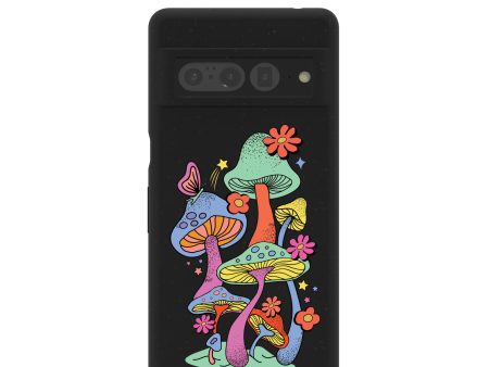 Black Magical Forest Google Pixel 7 Pro Case For Cheap