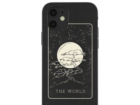 Black The World iPhone 12  iPhone 12 Pro Case Discount