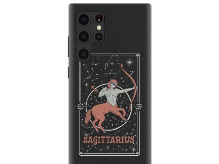 Black Sagittarius Samsung Galaxy S22 Ultra Case Discount