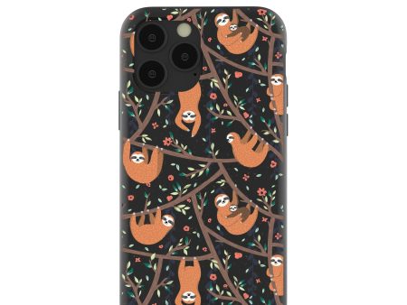 Black Jungle Sloths iPhone 11 Pro Case For Discount