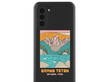 Black Grand Teton Samsung Galaxy S21 Case For Cheap