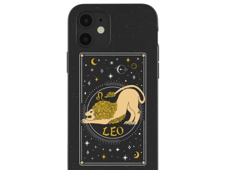 Black Leo iPhone 12  iPhone 12 Pro Case For Cheap