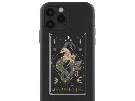 Black Capricorn iPhone 11 Pro Case Online Sale