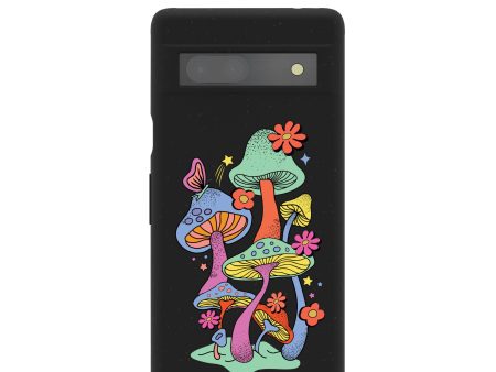 Black Magical Forest Google Pixel 7a Case For Discount