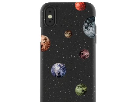 Black Deep Space iPhone X Case Online now