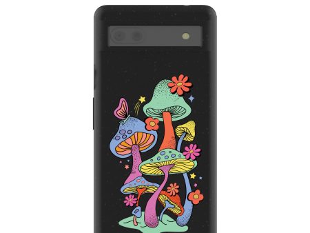 Black Magical Forest Google Pixel 6a Case Online