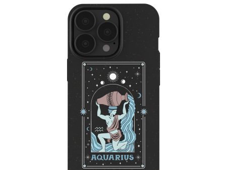 Black Aquarius iPhone 13 Pro Case Online now