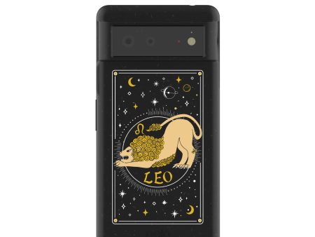 Black Leo Google Pixel 6 Case Supply