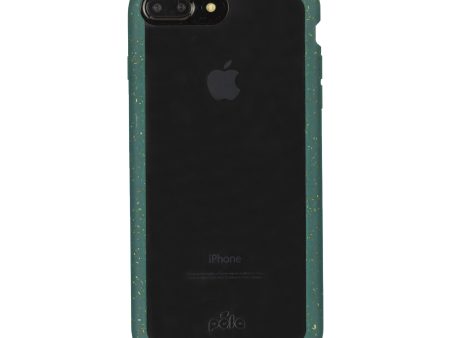 Clear iPhone Plus Case with Green Ridge Sale