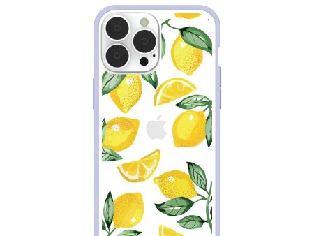 Clear Lemon Fizz iPhone 13 Pro Max Case With Lavender Ridge For Cheap