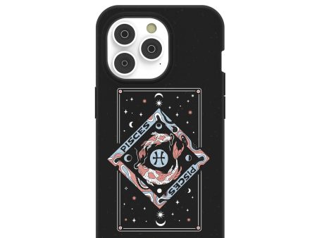 Black Pisces iPhone 14 Pro Case with MagSafe Module For Sale