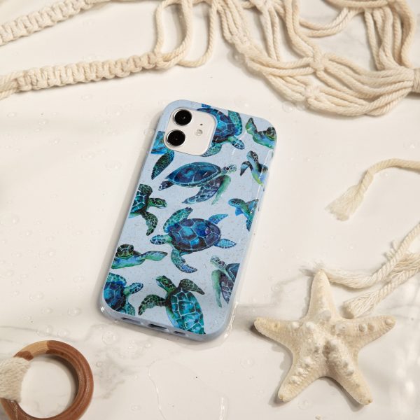 Powder Blue Underwater iPhone 13 Pro Max Case Online now