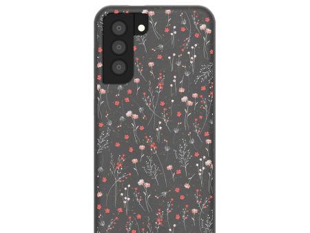 Black Night Garden Samsung Galaxy S21 Case Cheap