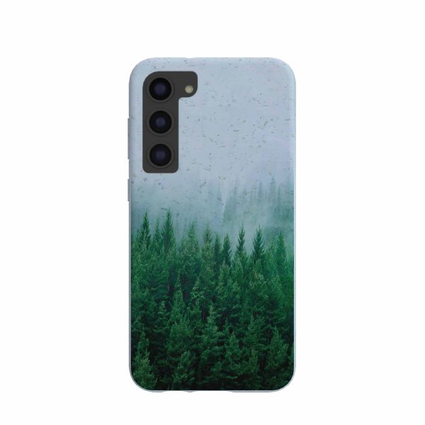 Powder Blue Forest Mist Samsung Galaxy S23+(Plus) Case For Cheap