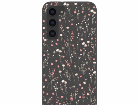 Black Night Garden Samsung Galaxy S23+(Plus) Case Sale