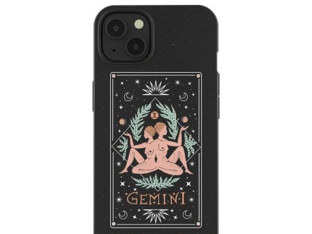 Black Gemini iPhone 13 Case Hot on Sale