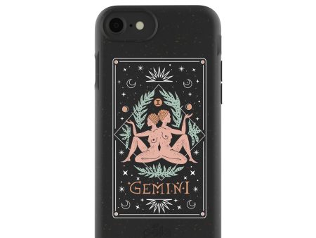 Black Gemini iPhone 6 6s 7 8 SE Case Online