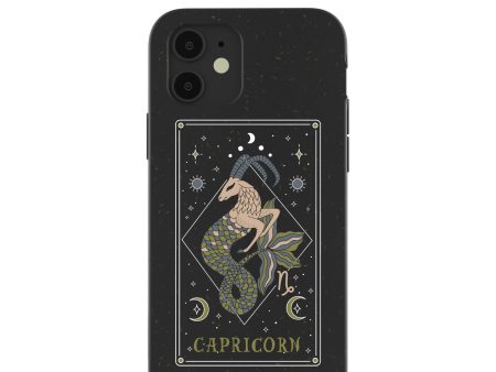 Black Capricorn iPhone 12  iPhone 12 Pro Case Online Sale