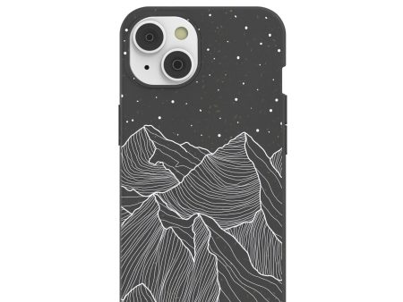 Black Night Panorama iPhone 14 Case with MagSafe Module on Sale