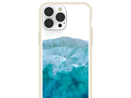 Clear Waves iPhone 13 Pro Max Case With London Fog Ridge Hot on Sale