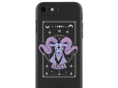 Black Aries iPhone 6 6s 7 8 SE Case For Discount