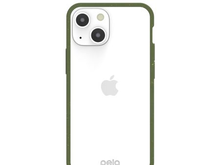 Clear iPhone 13 Mini Case with Forest Floor Ridge For Sale