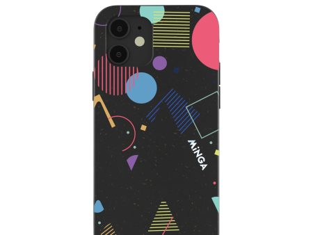 Black Minga Party iPhone 12  iPhone 12 Pro Case For Sale