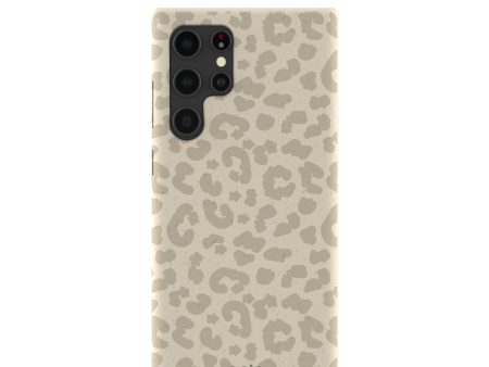 London Fog Sand Leopard Samsung Galaxy S22 Ultra Case Online Hot Sale