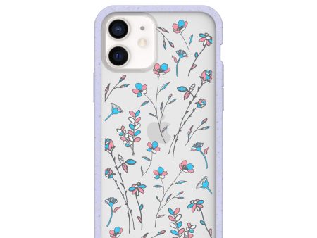 Clear Bloom iPhone 12  iPhone 12 Pro Case With Lavender Ridge Online Sale