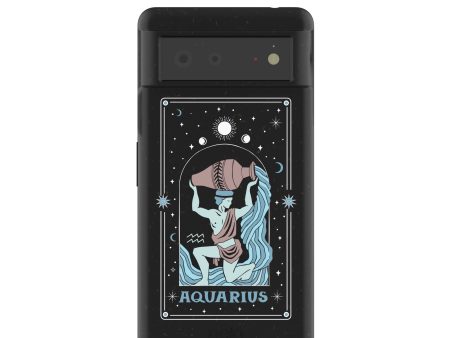 Black Aquarius Google Pixel 6 Case Online