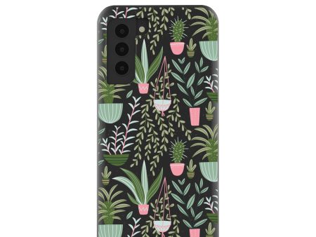 Black Indoor Garden Samsung Galaxy S21 Case Supply