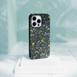 Black Shadow Blooms Samsung Galaxy S22 Ultra Case Cheap