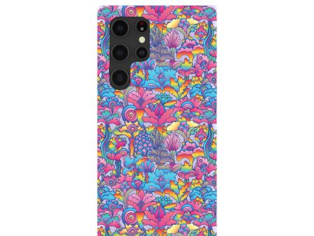 Lavender Wonderland Samsung Galaxy S22 Ultra Case Online now